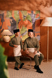 Baju Melayu Majestic Bespoke Fit - Teak