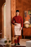 Baju Melayu Majestic Bespoke Fit - Rumba Red