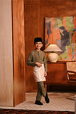 Baju Melayu Kids Majestic Bespoke Fit - Teak