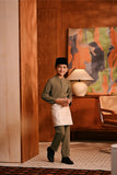 Baju Melayu Kids Majestic Bespoke Fit - Teak