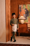 Baju Melayu Kids Majestic Bespoke Fit - Teak