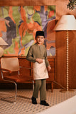 Baju Melayu Kids Majestic Bespoke Fit - Teak