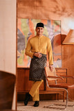 Baju Melayu Majestic Bespoke Fit - Misted Yellow