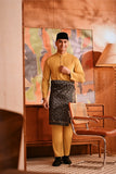 Baju Melayu Majestic Bespoke Fit - Misted Yellow