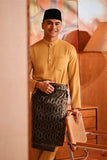 Baju Melayu Majestic Bespoke Fit - Misted Yellow