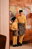 Baju Melayu Majestic Bespoke Fit - Misted Yellow