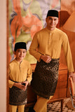 Baju Melayu Majestic Bespoke Fit - Misted Yellow