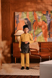 Baju Melayu Kids Majestic Bespoke Fit - Misted Yellow