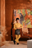 Baju Melayu Kids Majestic Bespoke Fit - Misted Yellow