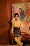 Baju Melayu Kids Majestic Bespoke Fit - Misted Yellow