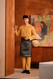 Baju Melayu Majestic Bespoke Fit - Honey Gold