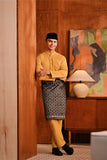 Baju Melayu Majestic Bespoke Fit - Honey Gold