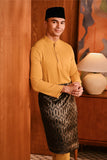 Baju Melayu Majestic Bespoke Fit - Honey Gold