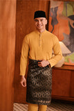 Baju Melayu Majestic Bespoke Fit - Honey Gold