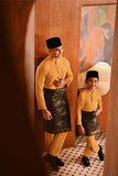 Baju Melayu Majestic Bespoke Fit - Honey Gold