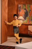 Baju Melayu Kids Majestic Bespoke Fit - Honey Gold