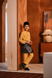 Baju Melayu Kids Majestic Bespoke Fit - Honey Gold