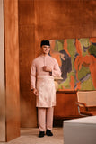 Baju Melayu Majestic Bespoke Fit - Blush