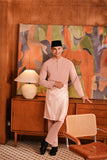 Baju Melayu Majestic Bespoke Fit - Blush