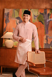 Baju Melayu Majestic Bespoke Fit - Blush