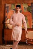 Baju Melayu Majestic Bespoke Fit - Blush