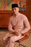 Baju Melayu Majestic Bespoke Fit - Blush