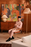 Baju Melayu Majestic Bespoke Fit - Blush