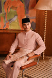 Baju Melayu Majestic Bespoke Fit - Blush