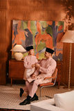 Baju Melayu Kids Majestic Bespoke Fit - Blush