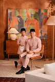 Baju Melayu Majestic Bespoke Fit - Blush