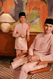 Baju Melayu Majestic Bespoke Fit - Blush