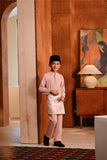 Baju Melayu Kids Majestic Bespoke Fit - Blush