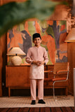 Baju Melayu Kids Majestic Bespoke Fit - Blush