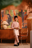 Baju Melayu Kids Majestic Bespoke Fit - Blush