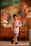 Baju Melayu Kids Majestic Bespoke Fit - Blush