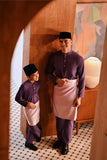 Baju Melayu Majestic Bespoke Fit - Grapeade