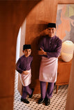 Baju Melayu Kids Majestic Bespoke Fit - Grapeade