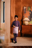 Baju Melayu Kids Majestic Bespoke Fit - Grapeade