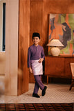 Baju Melayu Kids Majestic Bespoke Fit - Grapeade