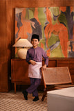 Baju Melayu Kids Majestic Bespoke Fit - Grapeade