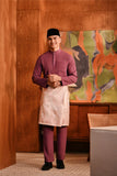 Baju Melayu Majestic Bespoke Fit - Violet Quartz