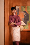 Baju Melayu Majestic Bespoke Fit - Violet Quartz