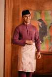 Baju Melayu Majestic Bespoke Fit - Violet Quartz