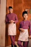 Baju Melayu Majestic Bespoke Fit - Violet Quartz