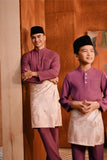 Baju Melayu Majestic Bespoke Fit - Violet Quartz