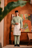 Baju Melayu Majestic Bespoke Fit - Granite Green