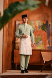 Baju Melayu Majestic Bespoke Fit - Granite Green