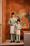 Baju Melayu Kids Majestic Bespoke Fit - Granite Green