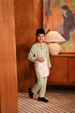 Baju Melayu Kids Majestic Bespoke Fit - Granite Green