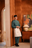 Baju Melayu Majestic Bespoke Fit - Green Jasper